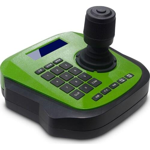4D PTZ Network Keyboard Controller RJ45/RS485 Use Joystick For CCTV PTZ Speed Dome Camera ONVIF