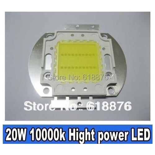 5pcs High Power 20W LED lamp Chip cool white 10000-15000K led Chip For DIY