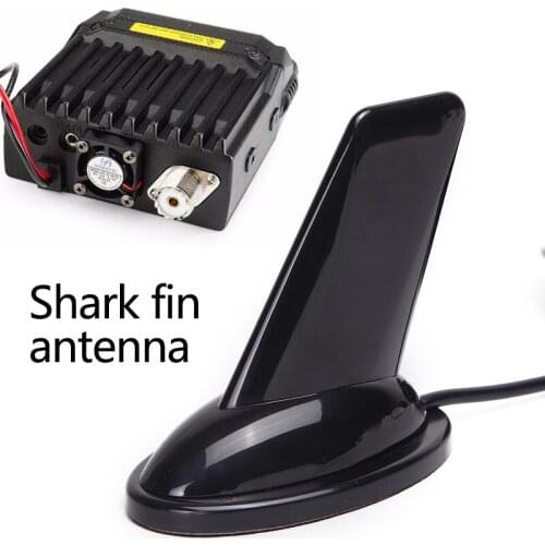 Shark Fin Design VHF/UHF 136-174/400-470mhz Dual Band Antenna Aerial QYT KT-8900D KT-7900D Baojie BJ-218 TYT Car Mobile Radio