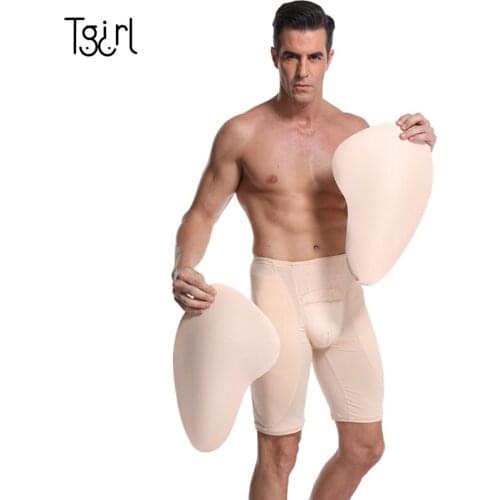Hip Pads With Pants for Crossdressing Suit Crossdressrer Thigh Up Reusable Butt Enhancers Buttocks Booster