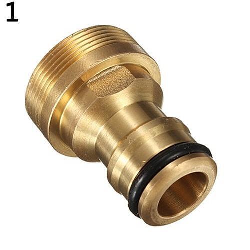 Home Male Quick Threaded Tap Connector Adaptor Car Garden Water Hose Pipe Spray Kitchen Faucet Tap Connector Kitchen Utensils