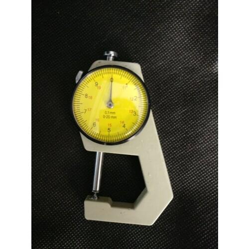 Free Shipping Jewelry Measuring Tools Dial Thickness Gauge Dial Gem Caliper 0-20mm 0.1mm