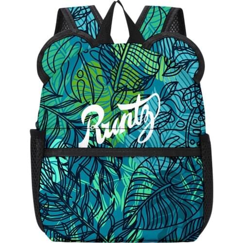 2021 3D Print Backpacks Runty Teenager Students School Bags Men/Women Outside Travel Waterproof Oxford child Backpack