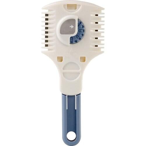 Professional Adjustable Shaving Comb Manual Bangs Thinner Double-sided Blade Hair Comb Hair Styling Trimmer Cutter Razor Comb