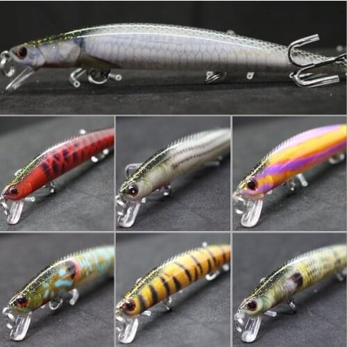 WLure 11.7g 12cm Slim Long Style Body Shape Cutting Blade High Quality Hooks Lifelike Fishing Lure HM616