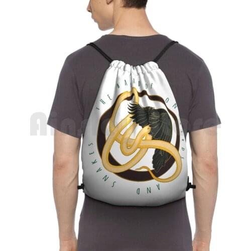 The Ballad Of Songbirds And Snakes Backpack Drawstring Bags Gym Bag Waterproof The Ballad Of Songbirds And Snakes Thg The