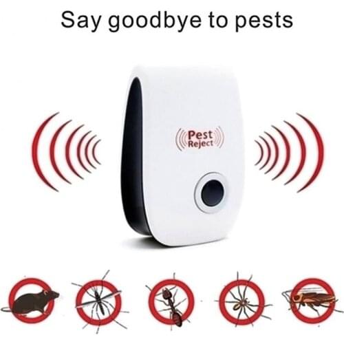 EU/US Ultrasonic Anti Mosquito Insect Repeller house Rat Mouse Cockroach Pest Rats Reject Repellent Electronic Mosquito Killer