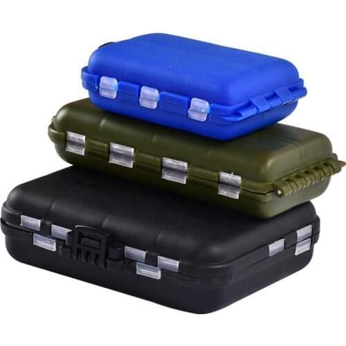 Waterproof Multifunctional Mini Plastic Lure Hook Fishing Tackle Boxes Small Hooks Storage Case Carp Fishing Accessories Pesca
