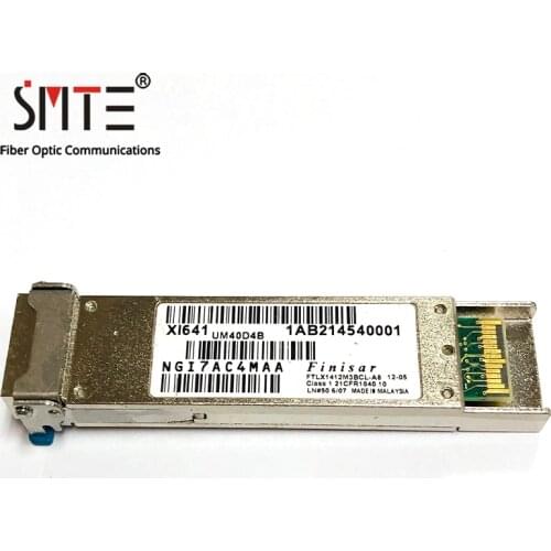 Alcatel-Lucent 1AB214540001 Xl641 FTLX1412M3BCL-A8 10GBASE-LR/LW 1200-SM-LL-L 1310nm 10KM XFP Fiber Optical Module Transceiver