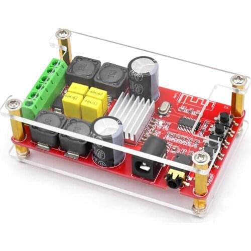 XH-A302 BT 5.0 TPA3116 Two-channel Stereo Bluetooth digital Audio amplifier board AUX AMP plate amplifier