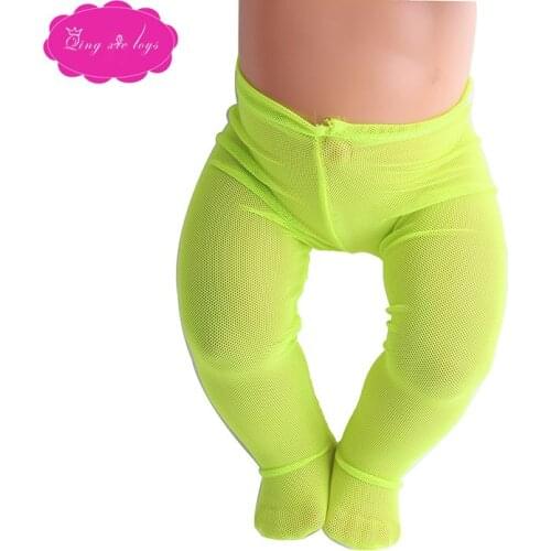 43 cm baby dolls leggings stockings American newborn dress accessories Baby toys fit 18 inch Girls doll f26-f31
