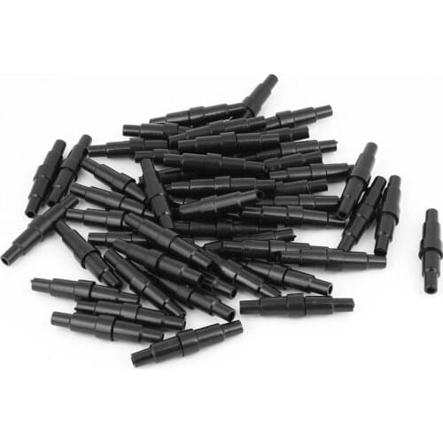 50 Pieces Rotating Threaded Fuse Holder Connecting In Line 5mm x 20mm