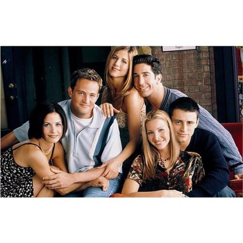 5D DIY Full Round/Square Diamond Painting Friends TV Poster 3D Embroidery Cross Stitch Rhinestone Mosaic Home Decor Art Yy067