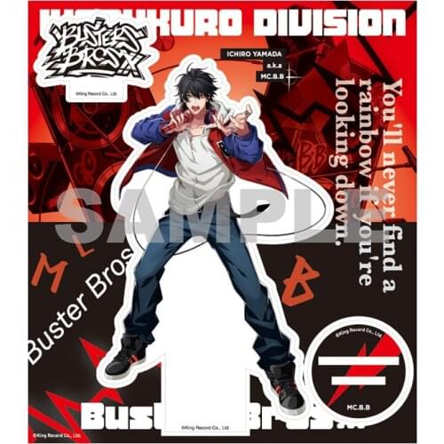 Anime Division Rap Battle Yamada ichiro Aohitsugi Samatoki DRB Acrylic Stand Figure Double-Side Model Plate Cosplay Desk Decor