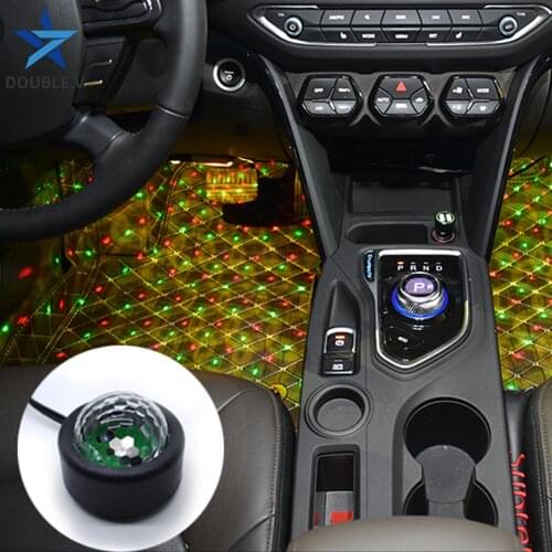 Car Atmosphere Lamp Floor Lights Car Interior Lights Colorful Ambient Lights Star Light Car door Light for mercedes benz