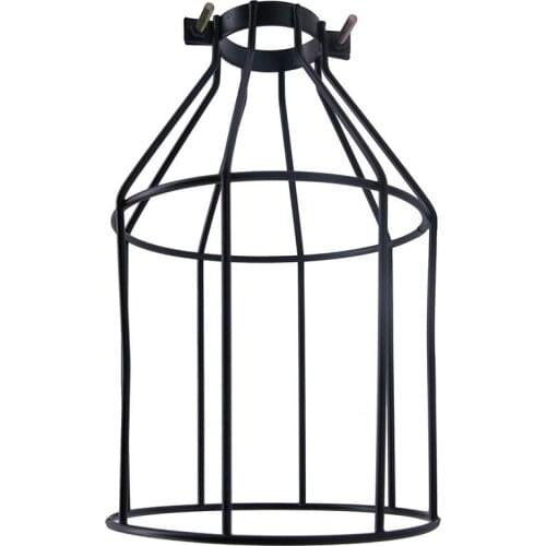 GTBL Lampshade Pendant Light Lamp Shade Vintage Industrial Metal Cage Bulb Guard Cage Lamp Home Cafe Decoration Lighting