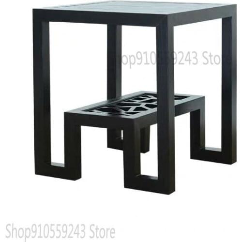 Customized Chinese Style Coffee Table Side Table Living Room Small Apartment Side Table Tea Table Iron Corner Table Modern Minim