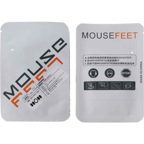 1 Set 0.6mm Curve Edge Mouse Feet Mouse Skates for logitech G102 G PRO Wired 87HE