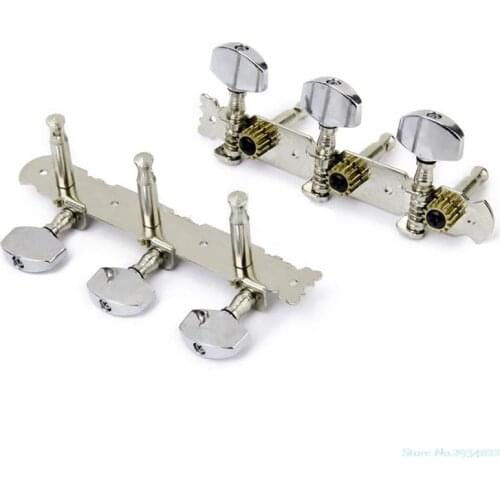 New 3L 3R Guitar Strings button Metal Classic Guitar String Tuning Pegs Machine Heads Tuners Keys Parts Drop Ship