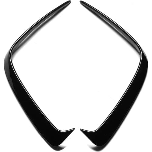 NEW-Bright Black Rear Bar Wind Knife Modified Decorative Exterior Car Stickers Suitable For Mercedes-Benz A-Class W176 A200 A250