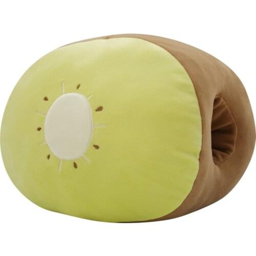 25cm Cartoon fruit throw pillow Winter warm hand Office plush toy New product ideas Gift