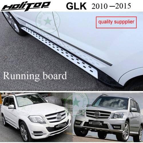 Side step nerf bar running board for GLK class GLK350 4Matic GLK300 GLK260 GLK200,original style,load 300kg,real good quality