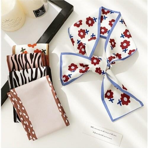 Headband Long Hair Bows Scarf Multifunctional Scarf Bow Tie Hair Hair Accessories for Women Bandana Elastic Headwear