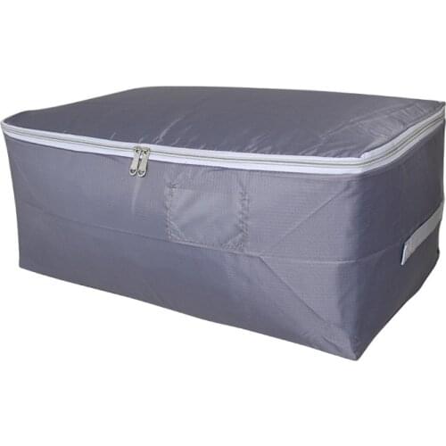 Oxford Quilt Bag Sweater Storage Box Clothes Packing Wardrobe Storage Bag Home Folding Box Save Space Bed Under Clothes Divider