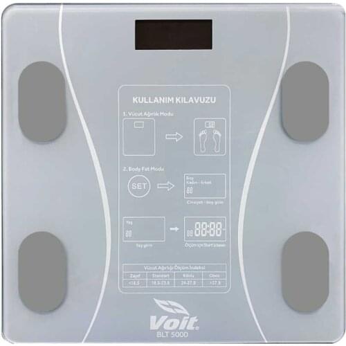 Voit Smart Bluetooth Digital Scale Fat Meter Body Analysis Weight Fat Muscle BMI It can measure metabolic rate and bone