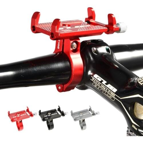 GUB G81 G-81 Aluminum Bicycle Phone Stand For 3.5-6.2 inch Smartphone Bicycle Handlebar tSupport GPS Phone Mount Holder
