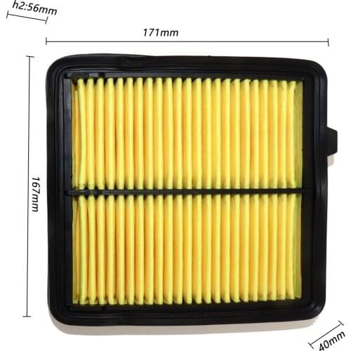 Car Engine Air Filter for HONDA CITY GM2 2008 2009 2010 2011 2012 2013 2014 2015 1.5L 17220-RB6-Z00
