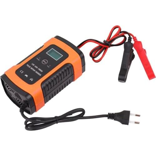 12V 5A Car Battery Charger Power Pulse Digital LCD Display Repair Chargers Wet Dry Lead Acid Battery-chargers dodge charger