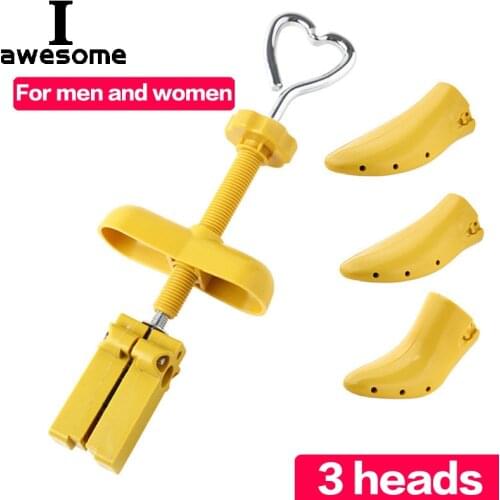 1 PC=Three Uses Shoe Trees Adjustable Shape For Women and Men Shoes Tree Professional Shoe Stretchers For High Heels Boots Flats