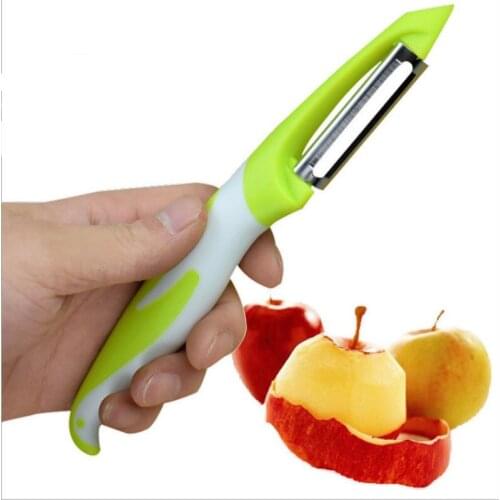 1Pcs Carrot Potato Fruit Shred Grater Vegetable Slicer Peeler Knife Stainless Steel Peeler Zester Razor Sharp Cutter