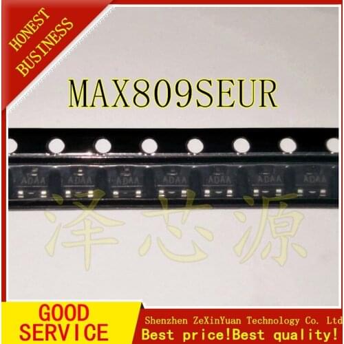 200PCS MAX809SEUR ADAA SOT23 NEW
