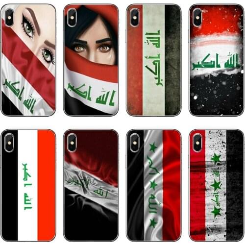 Iraq Flag Accessories Phone Case For Huawei P20 P30 P40 Pro P10 P9 Lite Y5 Y6 Y7 Y9 P Smart Plus 2018 2019