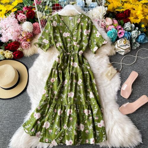 Расклешенные летние платья AreMoMuWha China At AliExpress