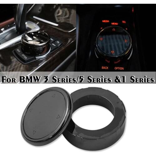 Car Multimedia Button Cover Knob Frame Trim for BMW F10 F20 F30 for NBT Controller Only Ceramic for iDrive Button