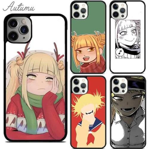 Himiko Toga My Hero Academia Phone Case for iPhone 11 12 Pro Max mini X XR XS SE 2020 5 6S 7 8 Plus Galaxy S8 S9 S10 Cover shell