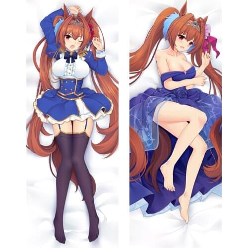 Coscase 2021-March Anime Dakimakura Pillowcase Uma Musume Pretty Derby Daiwa Scarlet Gold Ship Hugging Body Pillow Cover Case