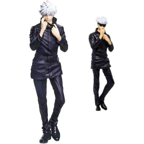 20 CM Gojo Satori Jujutsu Kaisen Figurine Kute Ersion PVC Action Figure Kids Toys Model Megumis Rose Anime New Gift For Fans