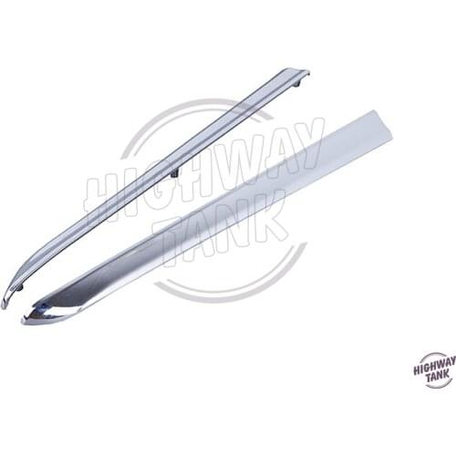 Chrome Motorcycle Trunk Saddlebag Moulding Panel Frame Decoration Strip case for Honda GOLDWING GL1800 2001-2011