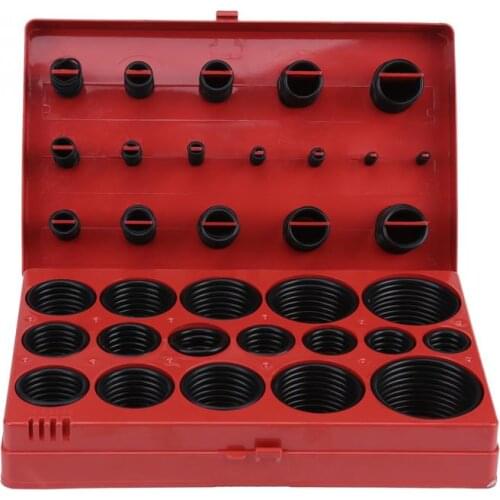 Onnfang 419 Pcs O-ring Assortment Set Seal Gasket Universal Rubber O Ring Kit General Plumbers Tool Kit AJDQ001