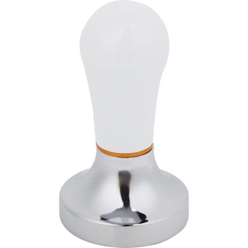 57mm Practical Handheld Aluminum Coffee Tamper With Handle For Coffee Maker Suitable For Using In Home Or Office