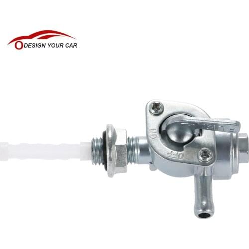 SI-A0155 Fuel On/Off Valve Switch Petcock 2-3KW for 1/4" Hose Tap Generator Engine Fuel Tank for Cars