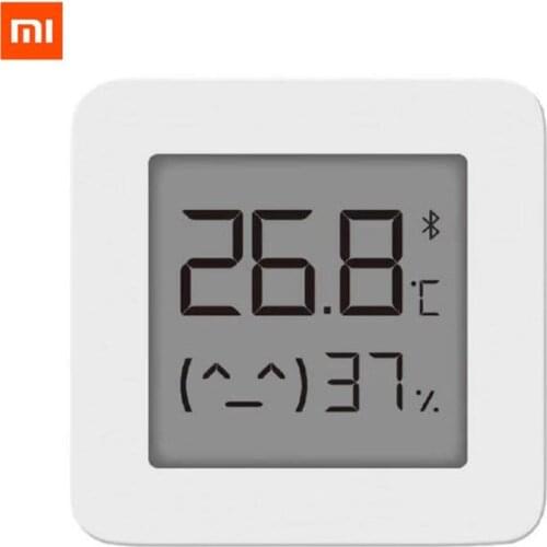 XIAOMI Mijia Bluetooth Thermometer 2 Wireless Smart Electric Digital Hygrometer Thermometer Work with Mijia APP