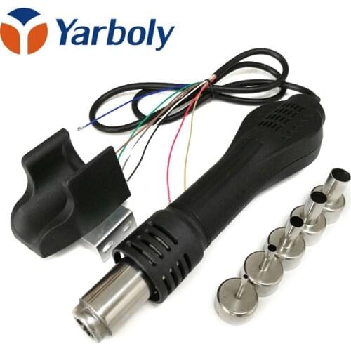Heat Gun Hot Air Desoldering Gun Handle FOR 858 8586 858D+ 878 Rework Soldering Station BGA Repair with Nozzle handle bracket