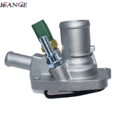 Coolant Thermostat Housing Assembly 0055202176 55239819 55250824 55593508 55202176 For Fiat Alfa Romeo Lancia Opel 0.9 1.2 1.4