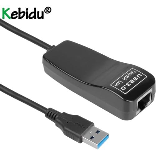 External Network Card LAN Adapter Chip AX88179 USB 3.0 to Gigabit Ethernet RJ45 LAN (10/100/1000) Mbps For PC Laptop Win Adapter