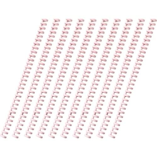 High Quality 10 Pcs 30 Holes Circles Ring Loose-leaf Paper Book Scrapbook Album Binder Spiral